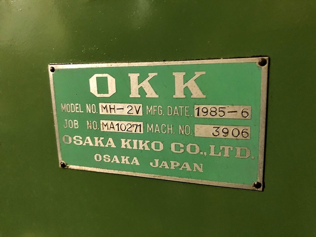 OKK MH-2V ベット型立フライス