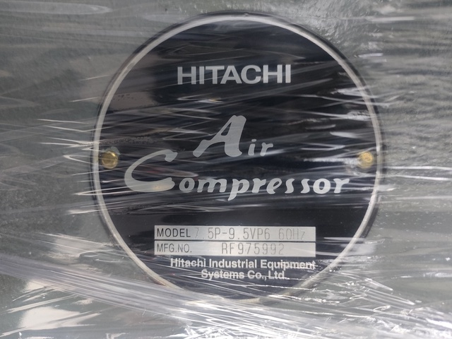 日立産機システム 7.5P-9.5VP6 7.5kwコンプレッサー