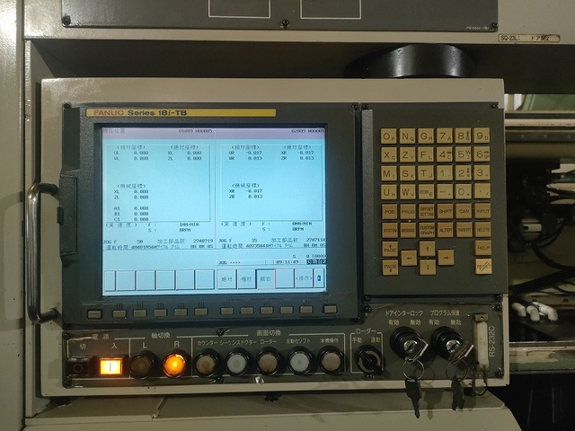 大隈豊和機械 2SP-10HG NC2スピンドル旋盤