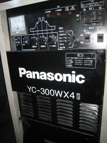 パナソニック YC-300WX4 交直両用TIG溶接機