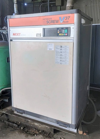 日立産機システム OSP37VARG 37kwコンプレッサー