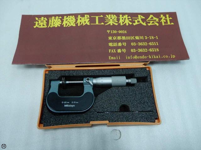 ミツトヨ GMA-25(123-101) 歯厚マイクロメーター 中古販売詳細
