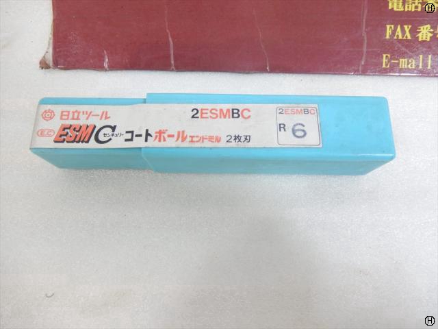 日立ツール 2ESMBC R6 1本 センチュリーコートボールエンドミル 2枚刃