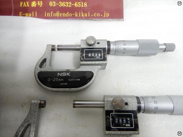 日本測定 NSK YUANW05-M 552-101,S デジタル外側マイクロメーター 中古