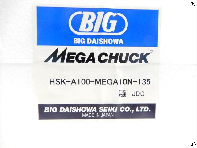 大昭和精機 BIG HSK-A100-MEGA10N-135 ミーリングチャック