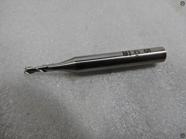 コバルト 2枚刃エンドミル 刃径2.5mm 10本 エンドミル 2枚刃