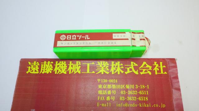 日立ツール HEC224 WH10 エンドミル 2枚刃