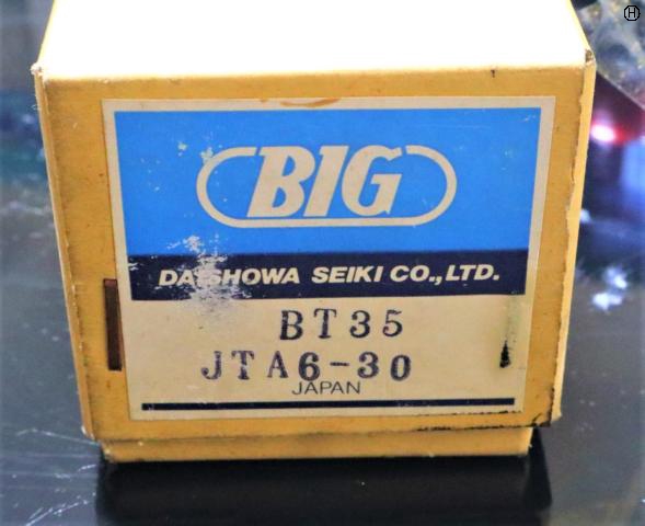 大昭和精機 BIG BT35-JTA6-30 未使用 ドリルチャック