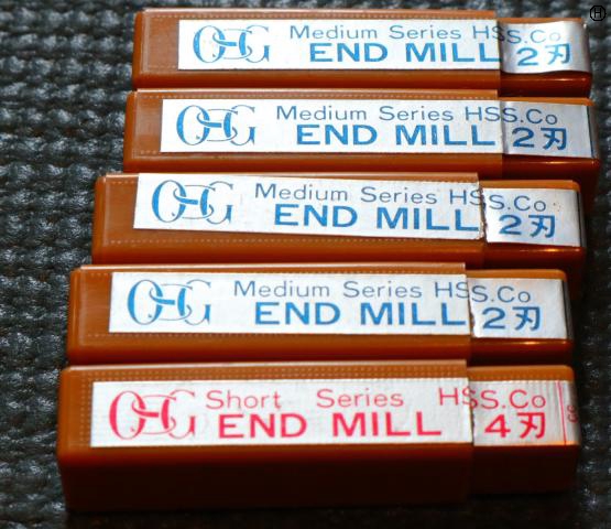 OSG EDN EMS 5 7個 未使用 エンドミル