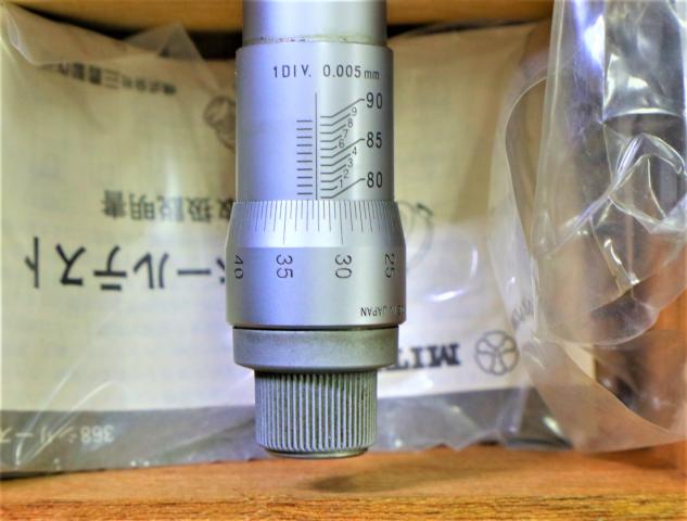 ミツトヨ 80～90 0.005mm 三点マイクロメーター