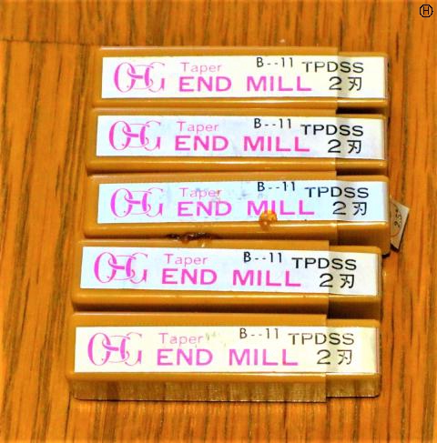 OSG TPDSS 3 2.5° 5個 未使用 エンドミル