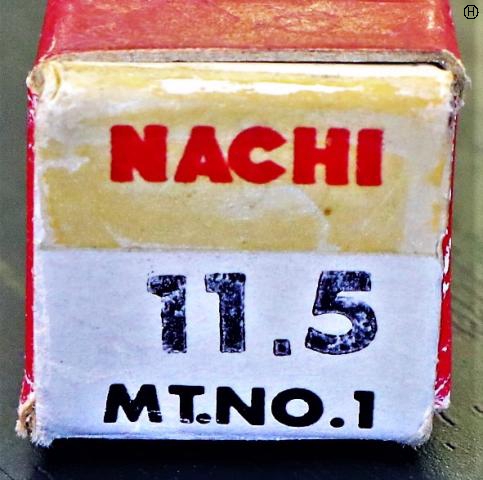 不二越 Nachi Φ11.5 MT1 未使用 ツイストドリル