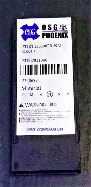 OSG CK010 未使用 肩削り用PSEチップ