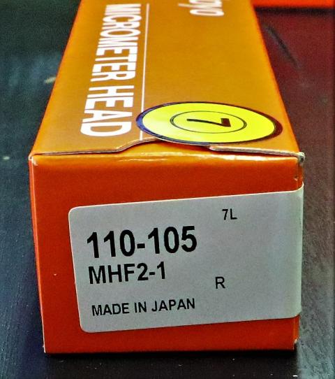 ミツトヨ MHF2-1 110-105 0-1mm マイクロメーターアタッチメント