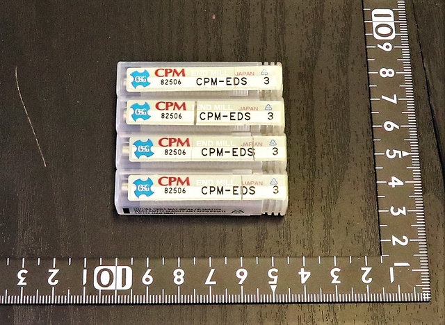 OSG CPM-EDS 3 4個 未使用 エンドミル