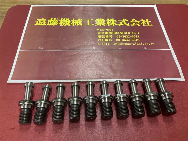 大昭和精機 BIG BT40 90° POM40 10個/1セット BT40プルスタッドボルト