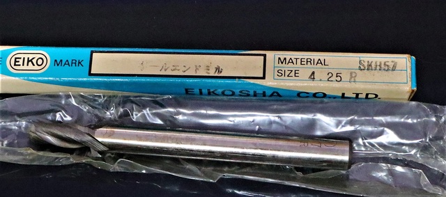 栄工舎 4.25R 未使用 エンドミル