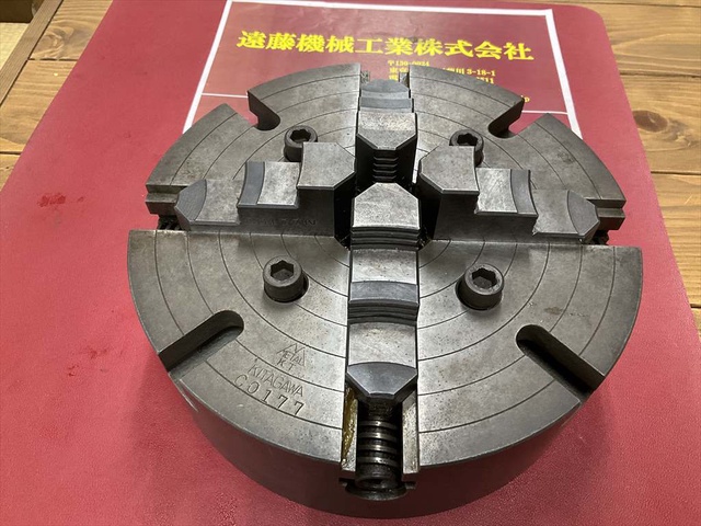 北川鉄工所 CO177 外径Φ250mm チャックハンドル無し 4爪インディペンデントチャック 中古販売詳細【#346573】 | 中古機械情報百貨店  | KITAGAWA IRON WORKS