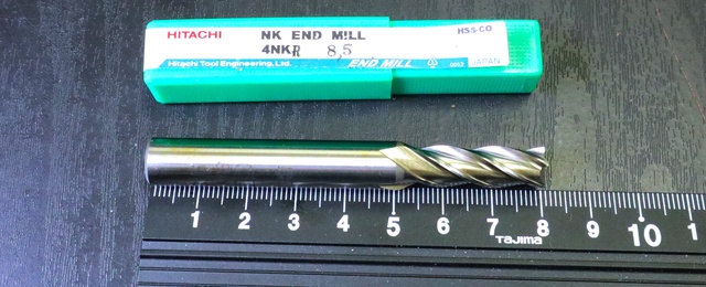 日立ツール 4NKR 8.5 未使用 エンドミル