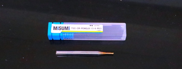 ミスミ TSC-CR-PEM2LB 1.5-6-R0.5 未使用 エンドミル