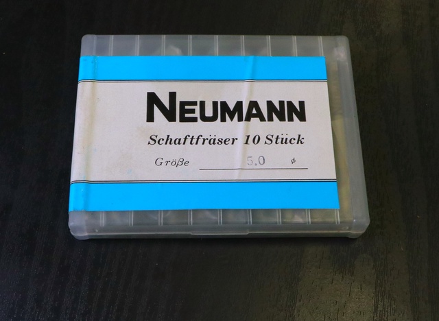 NEUMANN Φ5.0 10個 未使用 エンドミル