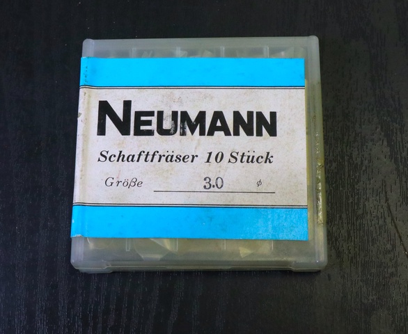 NEUMANN Φ3 10個 未使用 エンドミル