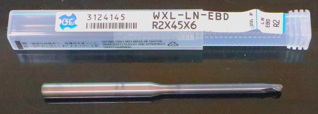 OSG WXL-LN-EBD R2×45×6 未使用 エンドミル