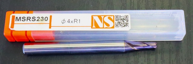 日進工具 NS MSRS230 Φ4×R1 未使用 エンドミル