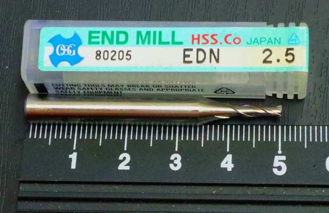 OSG EDN 2.5 エンドミル