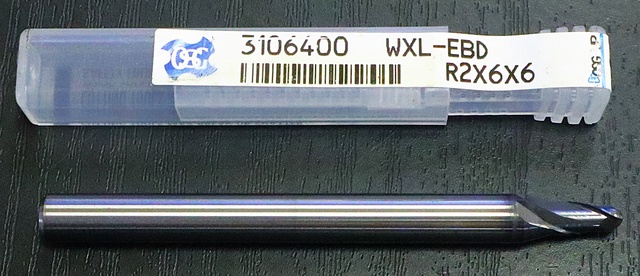 OSG WXL-EBD-R2X6X6 超硬エンドミル