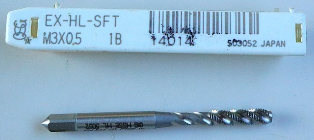 OSG EX-HL-SFT-1B-M3 X 0.5 スパイラルタップ