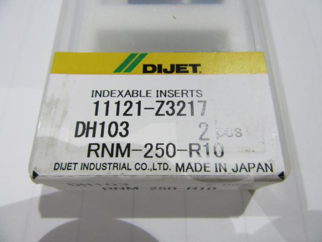 ダイジェット工業 RNM-250-R10 DH103 ミラーラジアス用チップ