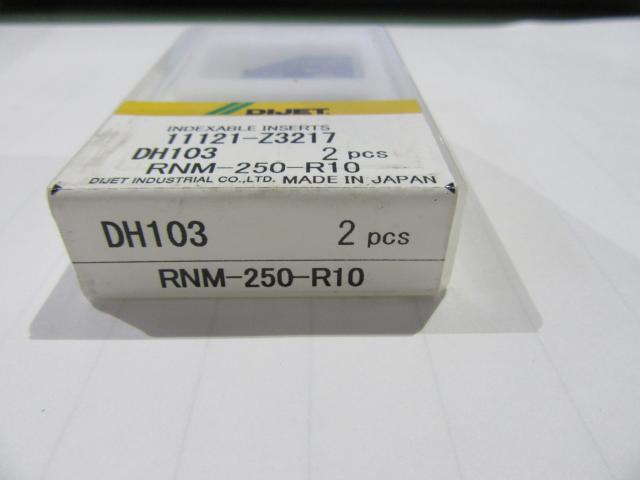 ダイジェット工業 RNM-250-R10 DH103 ミラーラジアス用チップ