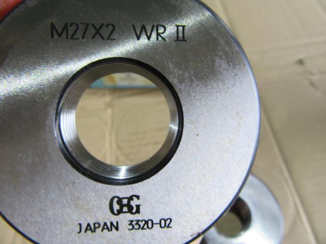 OSG M27x2 WR,GRⅡ リングゲージ2個