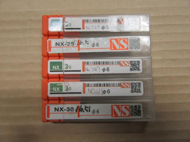 TR220194　 リード30エンドミル　NS/日進工具　NX-30 φ6（５本）
