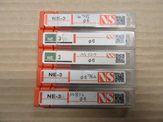 日進工具 NS NE-3 φ6(5本) パワーソリッドエンドミルセット 中古販売 