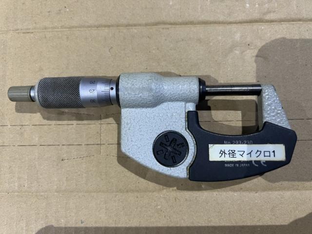 ミツトヨ 0-25mm IP65 デジタル外側マイクロメーター