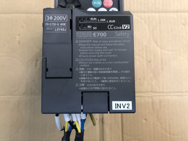 三菱電機 FR-E720-0.4KNC インバーター 中古販売詳細【#332730