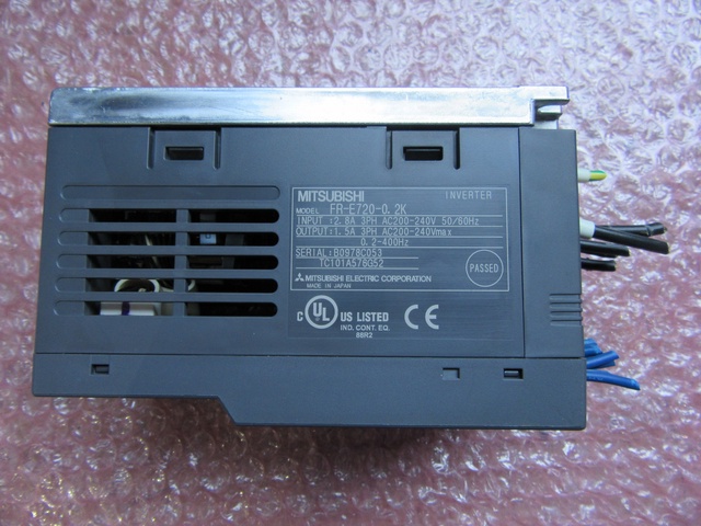 三菱電機 FR-E720-0.2K インバーター