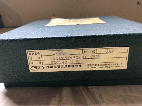 横浜宝石工具 SDC140 HB ダイヤモンドホイール砥石