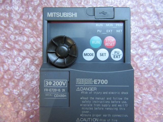 三菱電機 FR-E720-0.2K インバーター 中古販売詳細【#337085】 | 中古