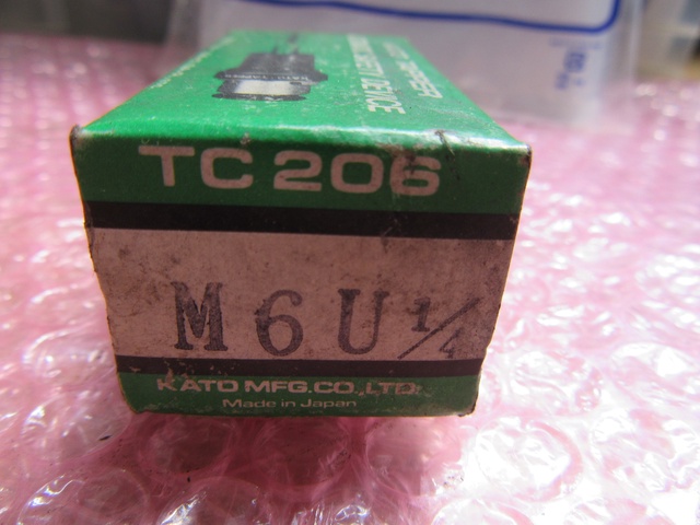 カトウ工機 M6 U1/4(TC206) タップコレット