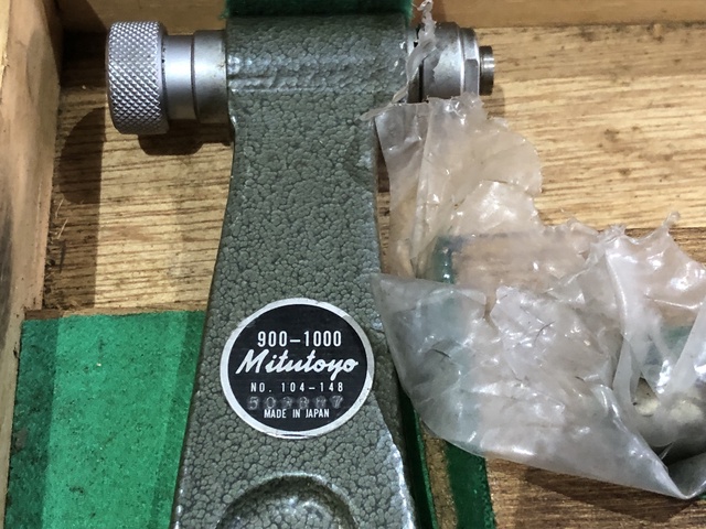 ミツトヨ No.104-148(900-1000) 替アンビル式外側マイクロメーター
