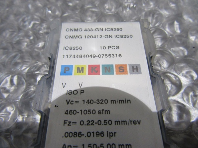 ISCAR CNMG433-GNIC8250 チップ