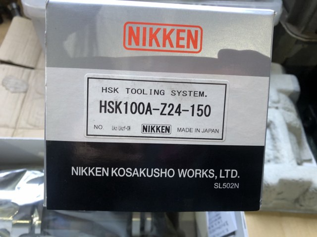 日研工作所 HSK100A-Z24-150 HSK100Aタッパーチャック