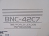 シチズンマシナリー BNC-42C7 NC旋盤