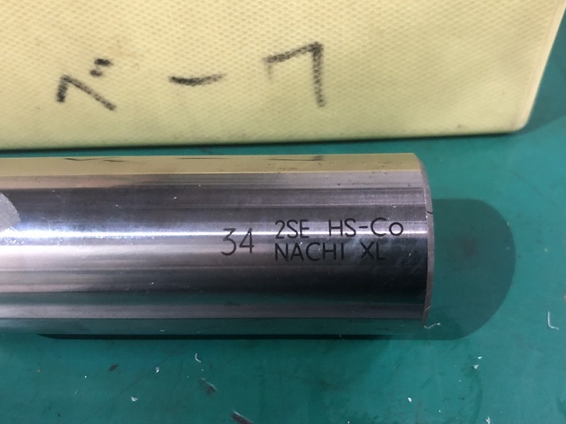 不二越 Nachi φ34 2SE HS-Co スクエアエンドミル 2枚刃