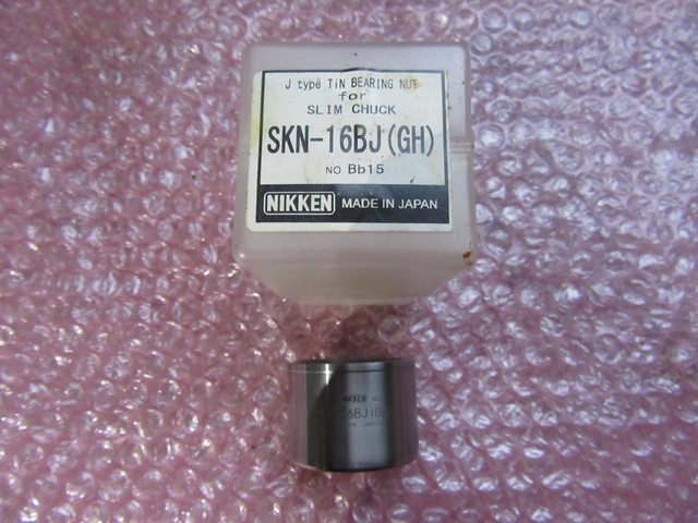 日研工作所 SKN-16BJ(GH) ベアリングナット(スリムチャック用)