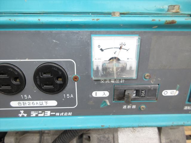 デンヨー GA-2606U2 エンジン発電機