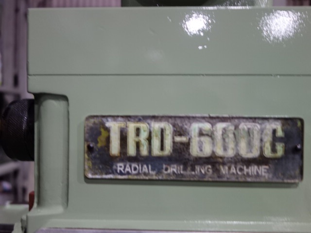 東亜機械製作所 TRD-600C 600mmラジアルボール盤